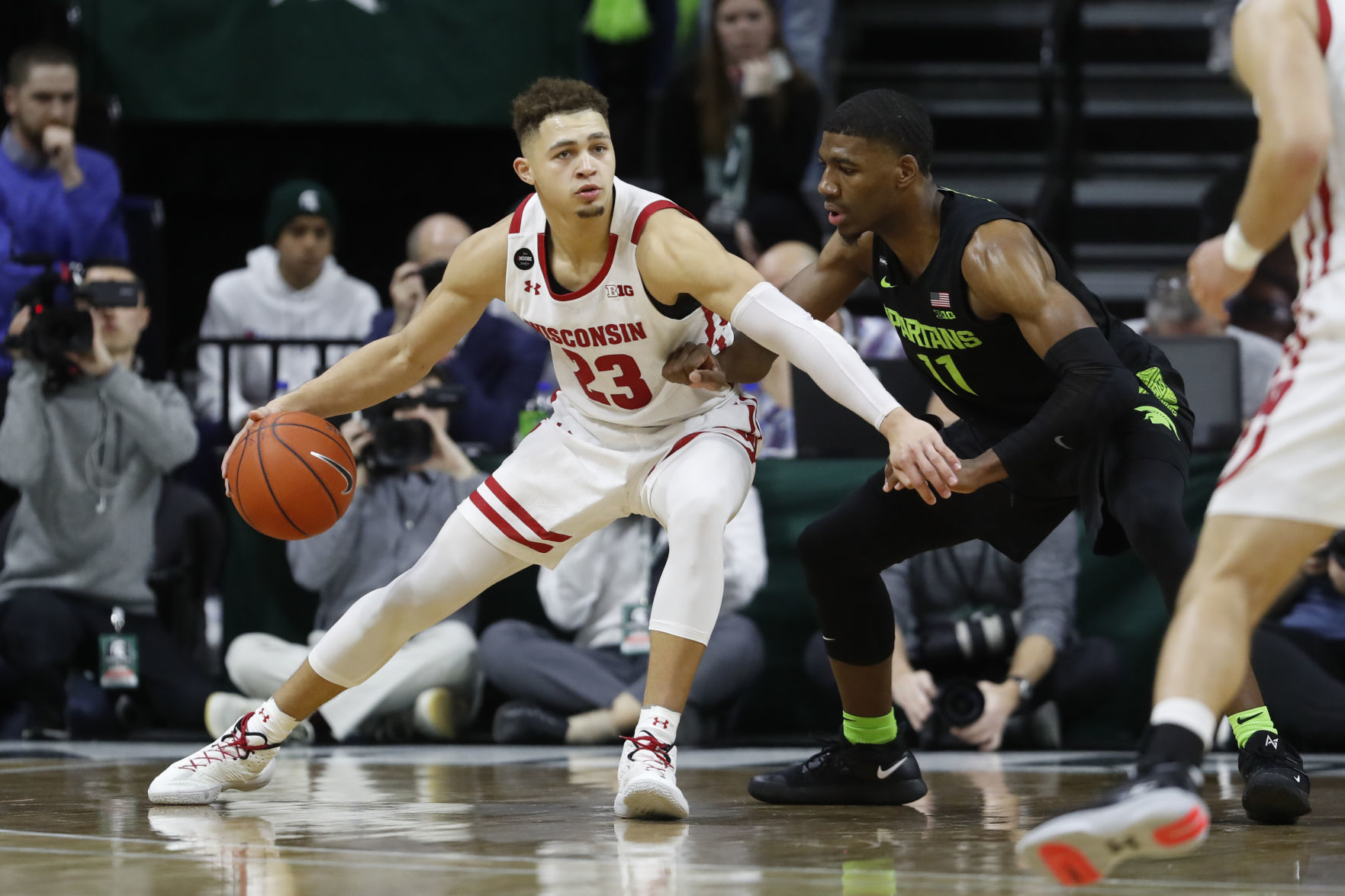 Spartans 67, Badgers 55